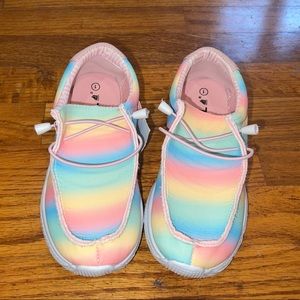 Sail Tie Dye Girls Shoes Size 1 NWT